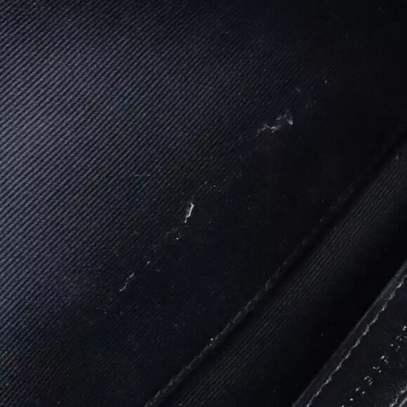 Auth SAINT LAURENT Clutch Bag Black/Multicolor Leather authentic - Picture 16 of 16